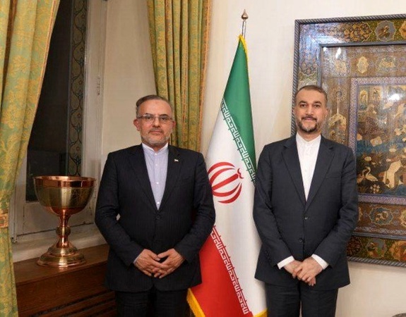 سفیر جدید ایران در پرتغال با امیرعبدالهیان دیدار کرد