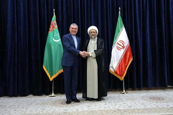 سفر رئیس شورای مصلحت خلق ترکمنستان به ایران