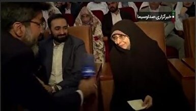 همسر یامین پور مهریه را بخشید + فیلم