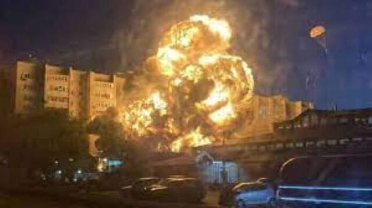 انفجار مهیب در شهر اتمی روسیه | یک پهپاد مهاجم هدف قرار گرفت