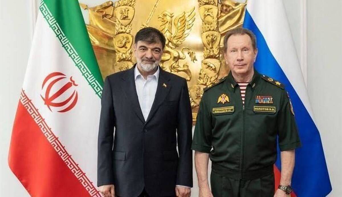 سردار رادان با فرمانده گارد ملی روسیه دیدار کرد