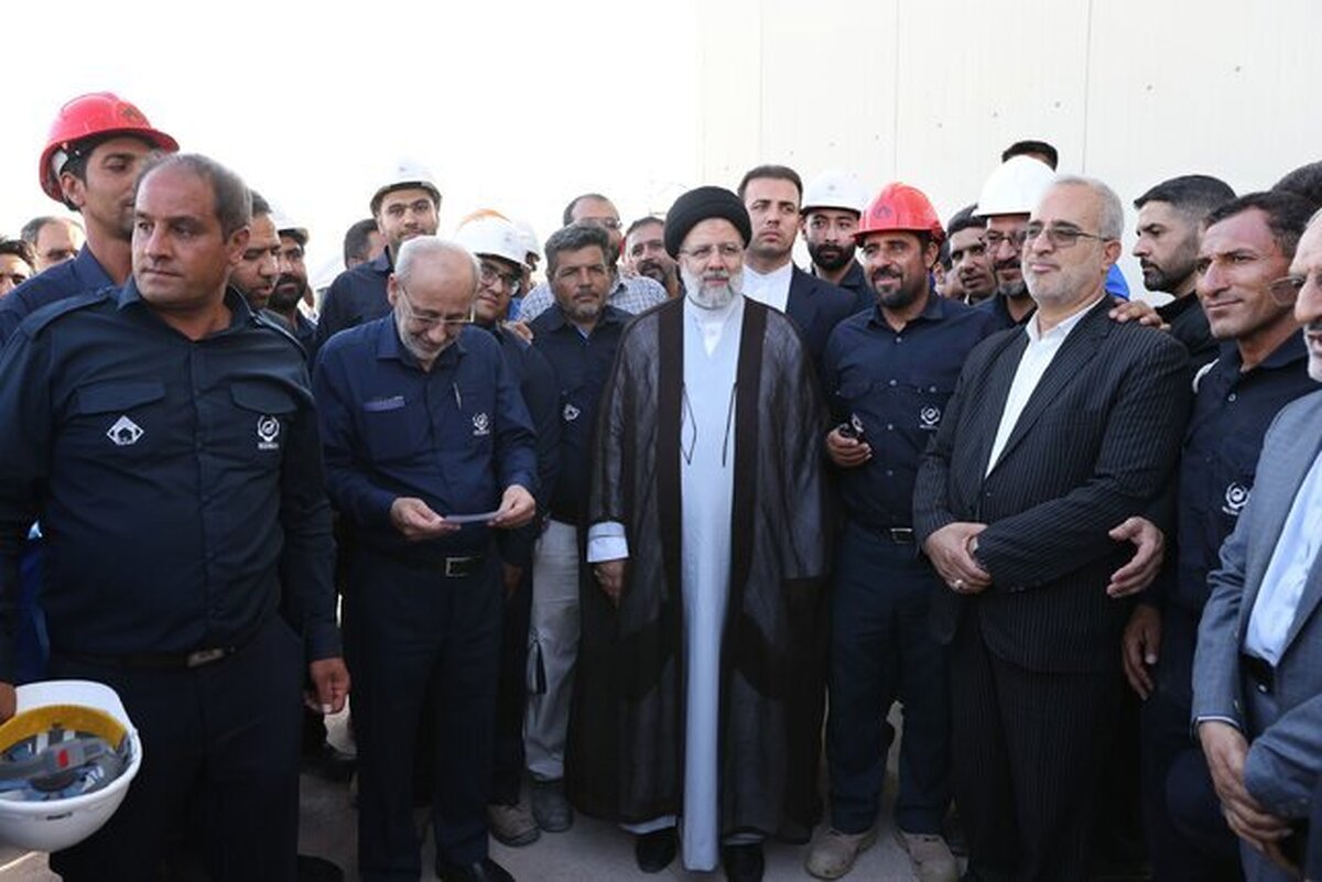 افتتاح واحد گازی نیروگاه فولاد بوتیای کرمان
