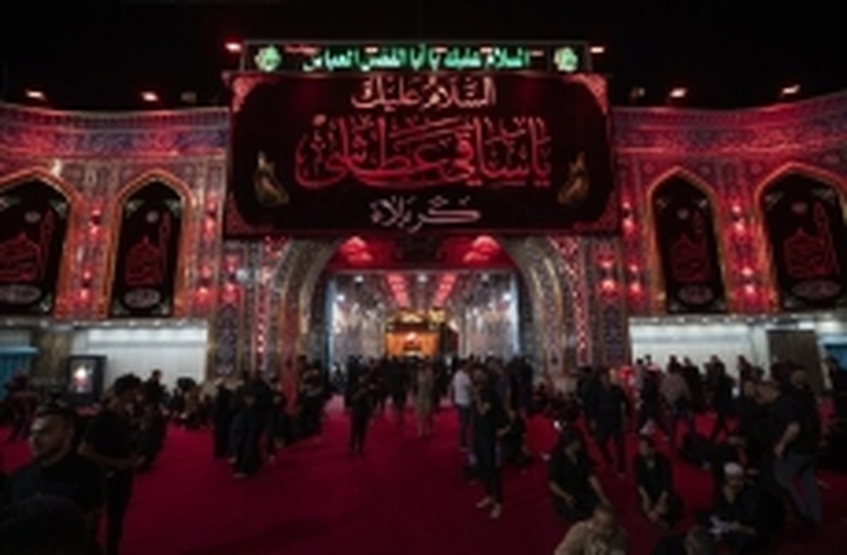 تصاویری دیدنی از بین‌الحرمین در عزای سید و سالار شهیدان