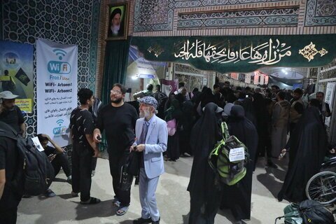 هنرمندانی که در راهپیمایی اربعین حاضر شدند + عکس و فیلم