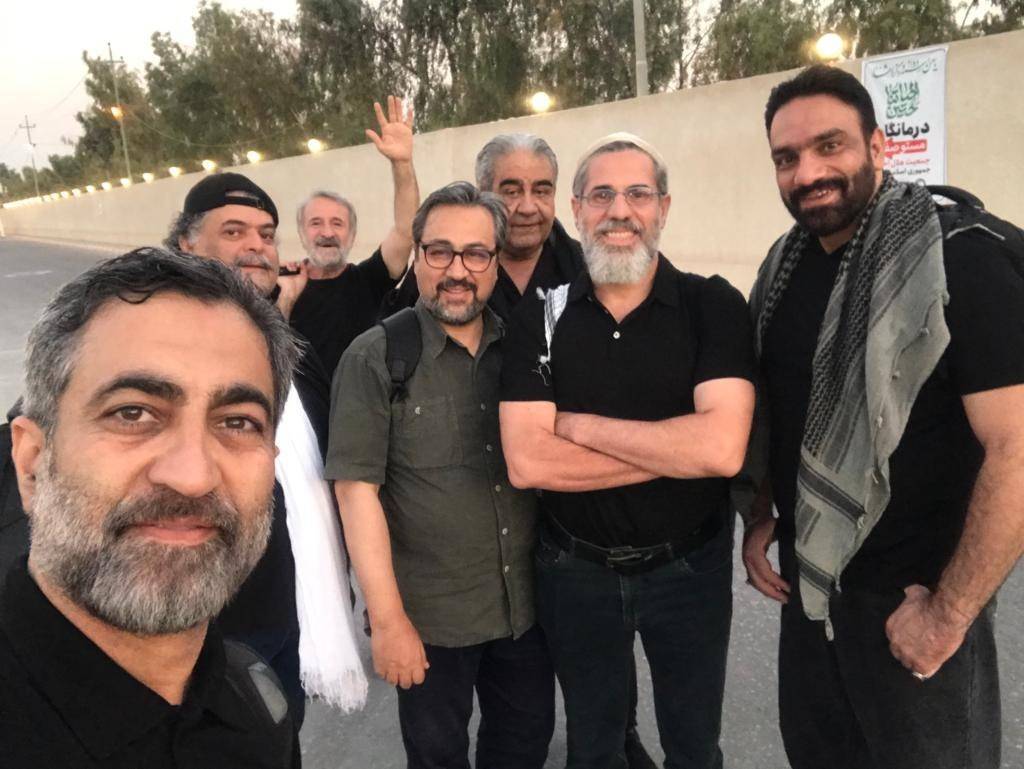 هنرمندانی که در راهپیمایی اربعین حاضر شدند + عکس و فیلم