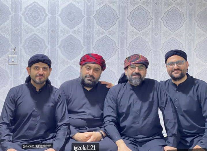 هنرمندانی که در راهپیمایی اربعین حاضر شدند + عکس و فیلم