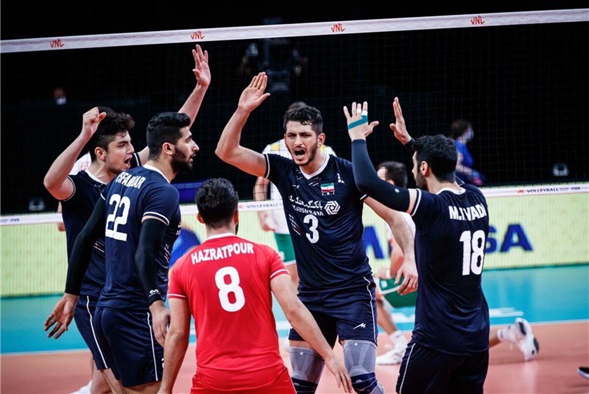اولین برد مردان والیبال ایران در انتخابی المپیک