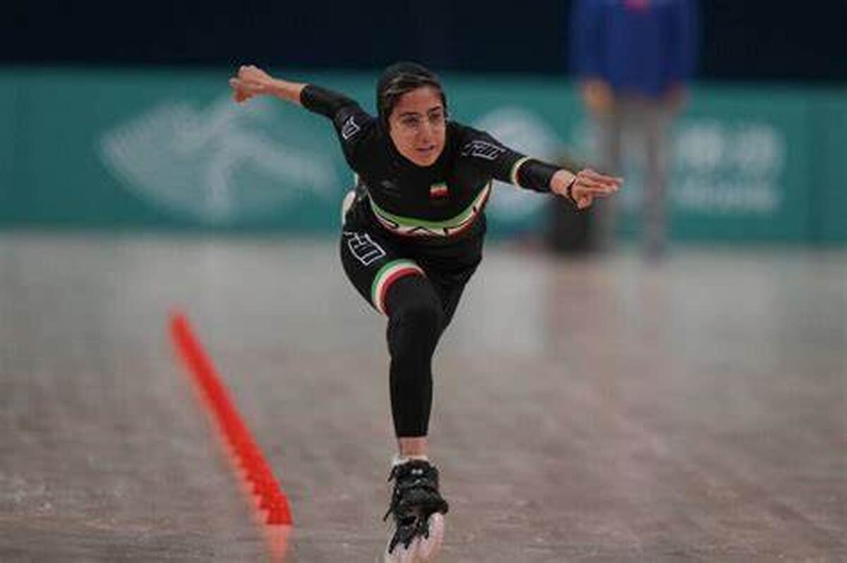 دختر اسکیت‌باز ایرانی رکورد جهان را شکست ولی مدال نگرفت + ویدئو