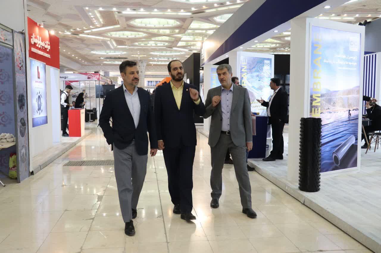 بازدید مشاور مدیرعامل، مدیر حوزه مدیرعامل و مدیر گروه روابط عمومی شرکت ملی صنایع مس ایران از ماینکس 2023
