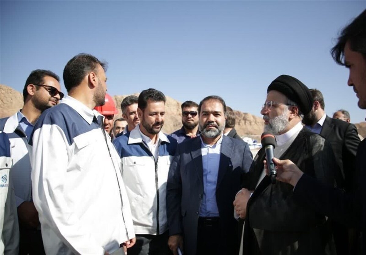 آغاز مرحله دوم انتقال آب از دریای عمان به اصفهان با دستور رئیسی + عکس
