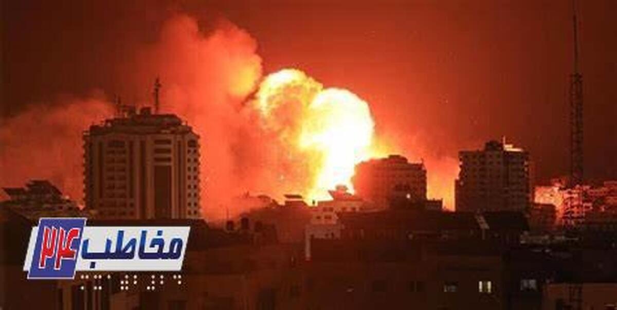 حمله زمینی اسرائیل به غزه + فیلم