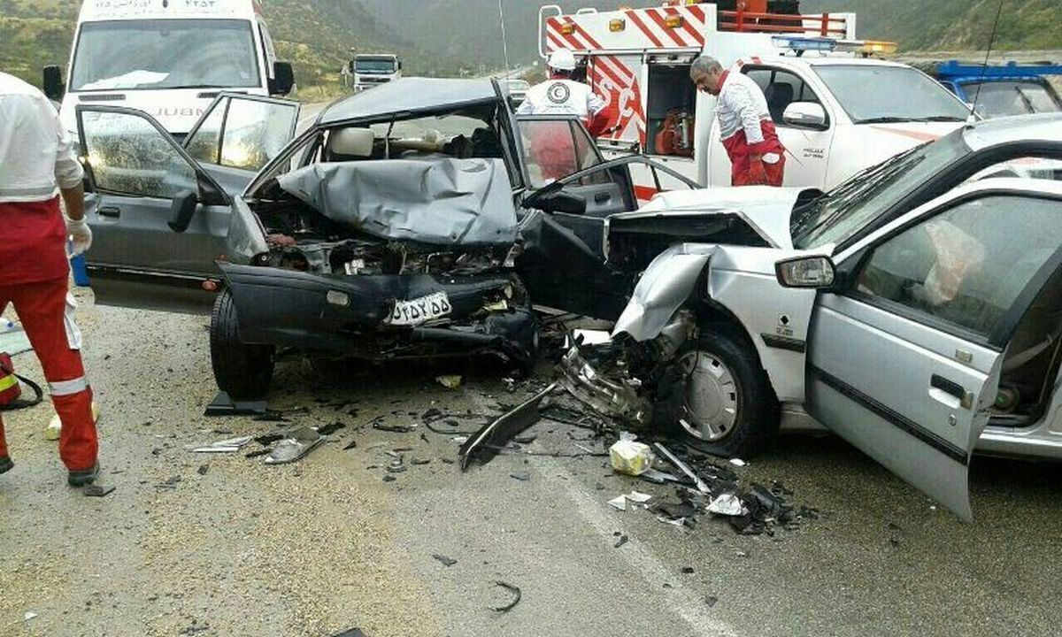 مرگ ۱۱۶۴ نفر بر اثر حوادث رانندگی در دو سال گذشته