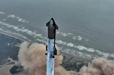 چهارمین پرتاب آزمایشی موشک استارشیپ انجام شد