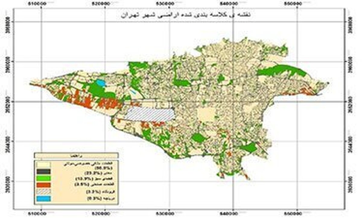 سبزترین منطقه پایتخت کجاست؟