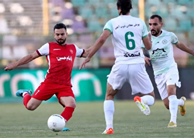 فیلم | گل اول لیگ ۲۴ توسط مجید علیاری به پرسپولیس در ثانیه ۴۳