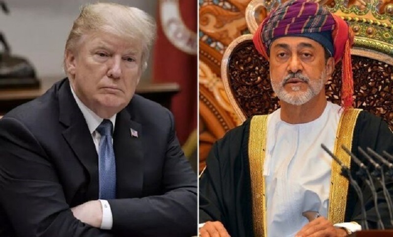گفتگوی ترامپ با سلطان عمان بر سر مذاکرات ایران