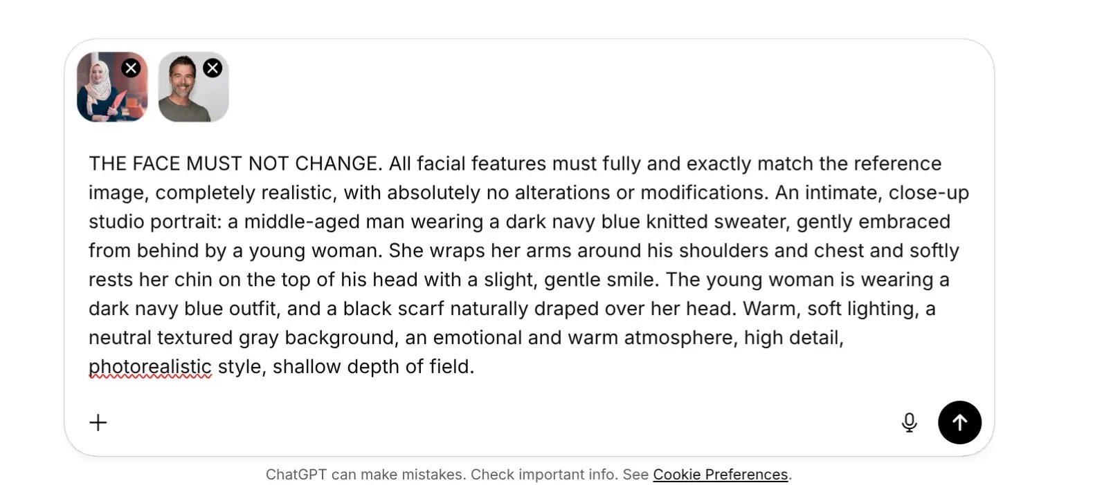 پرامپت ساخت عکس دختر پدری با هوش مصنوعی برای روز پدر