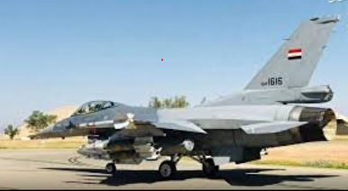 بمباران مواضع داعش توسط جنگنده‌های اف-۱۶ عراق +ویدیو