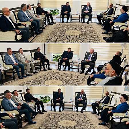 دیدار حمید استیلی با سید محمدخاتمی