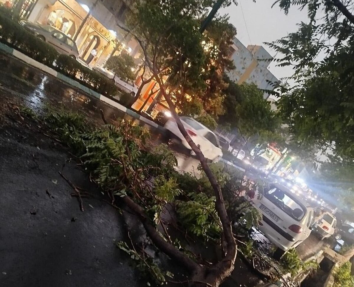 توفان در تهران ۶ مصدوم داشت