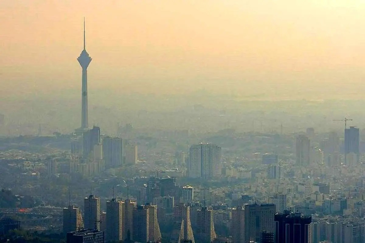 هوای تهران قرمز و در برخی مناطق قهوه‌ای شد!