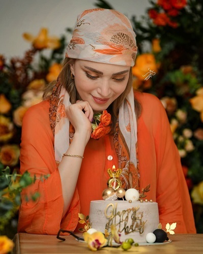 جشن تولد بهاری خانم بازیگر با تم پاییز!