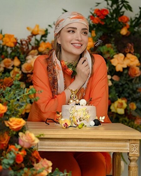 جشن تولد بهاری خانم بازیگر با تم پاییز!