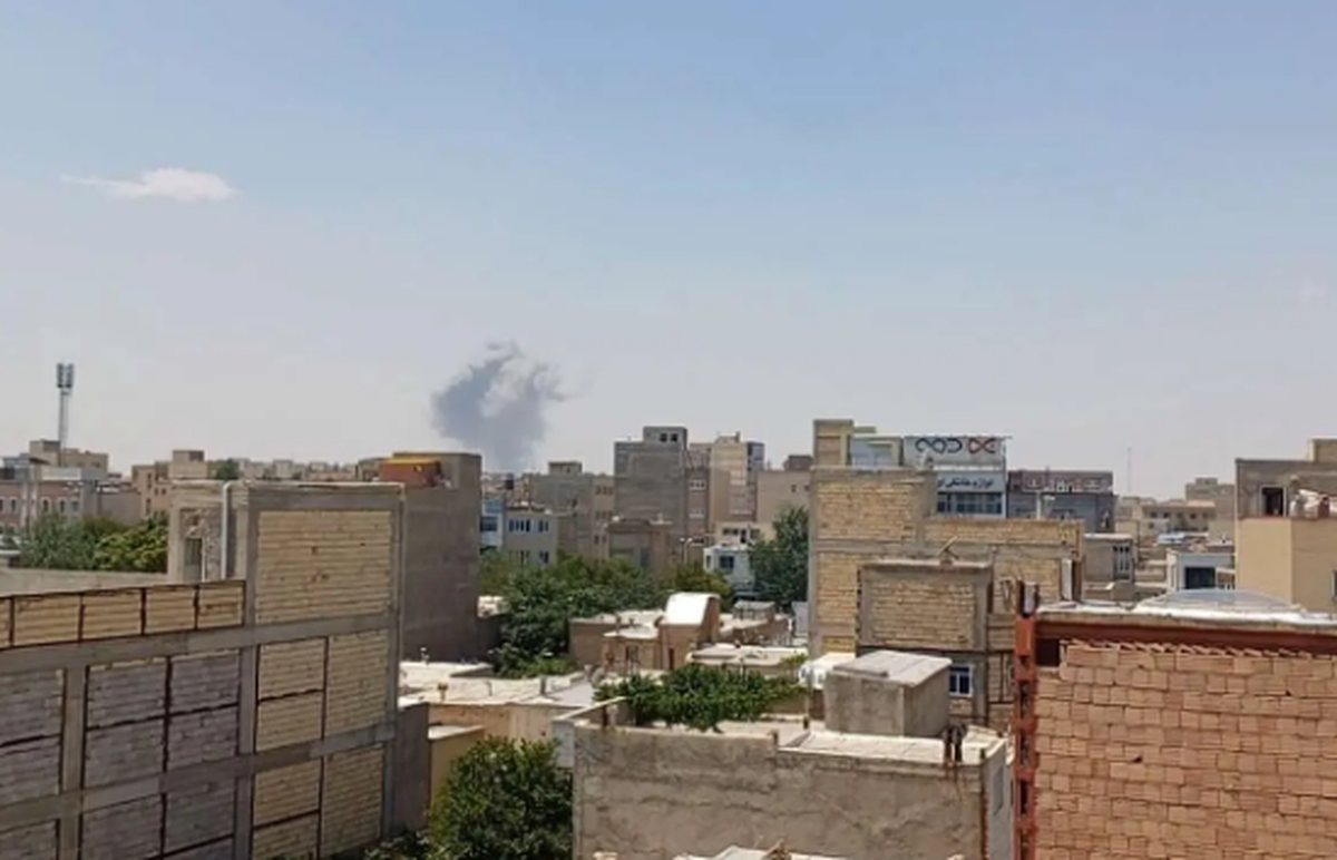 مشاهده دود غلیظ اطراف تبریز