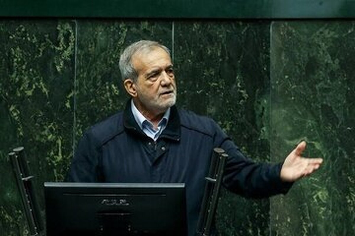 پزشکیان: ما مقابل جنایتکار وحشی با قدرت می‌ایستیم