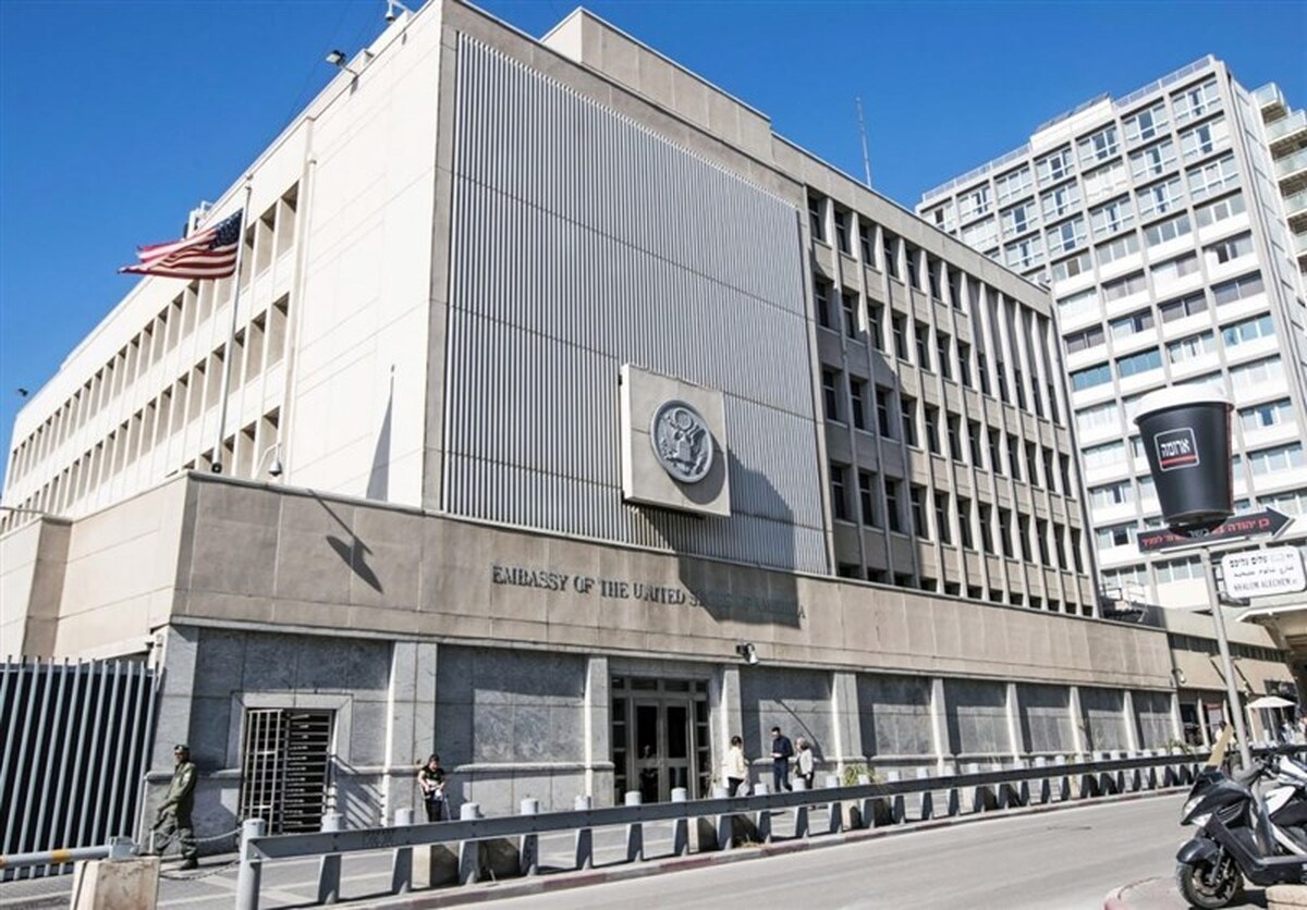 سفارت آمریکا در اسراییل تعطیل شد