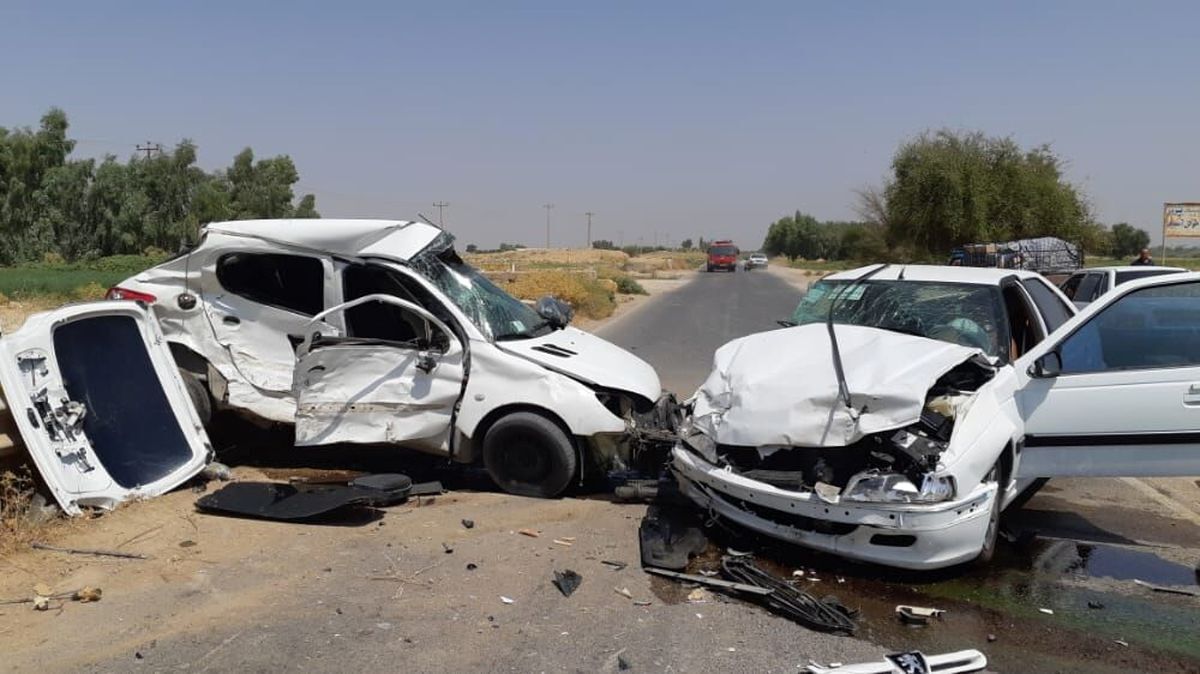 ۸۲۷ فقره تصادف فقط در یک ماه!