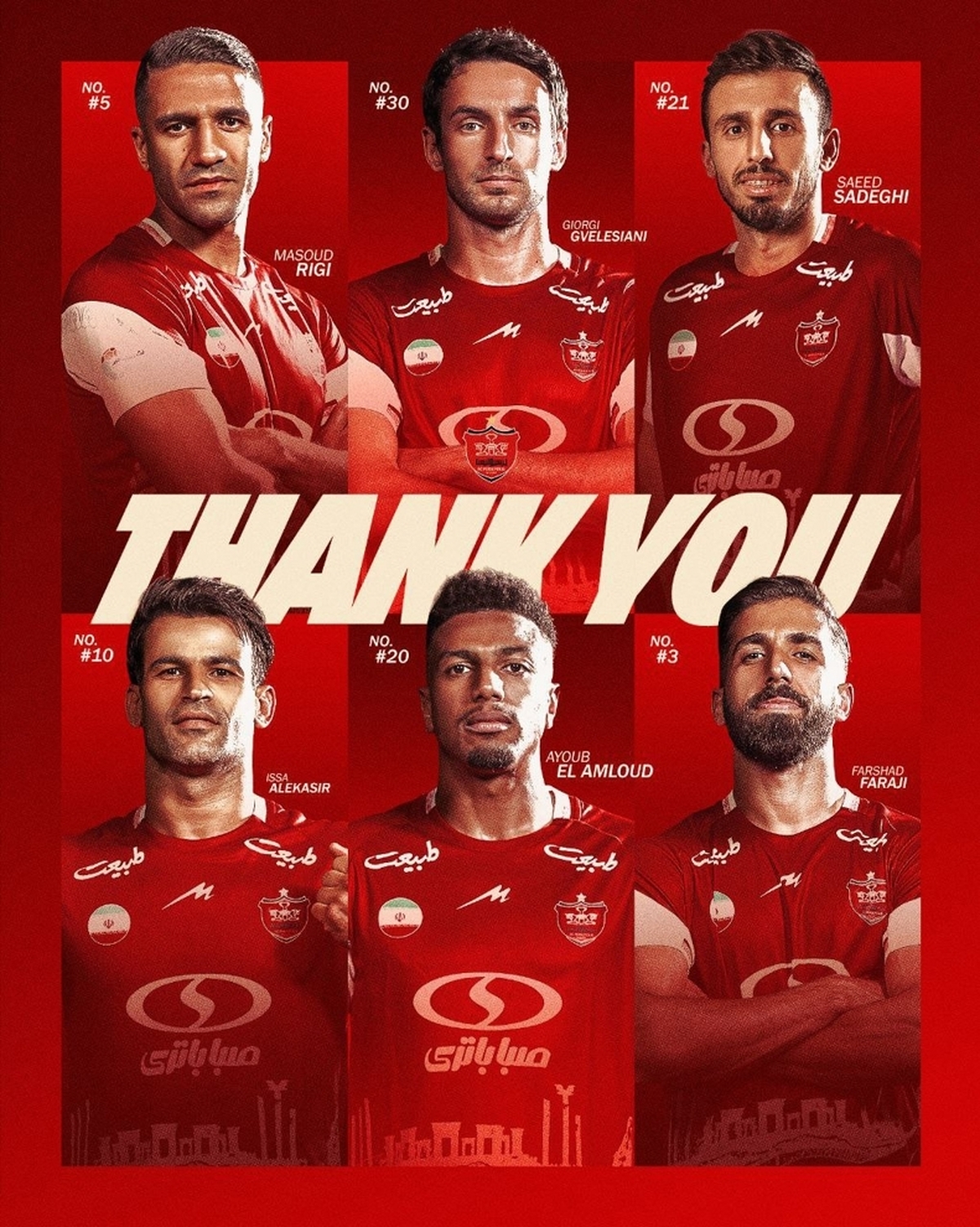 شش پرسپولیسی رفتنی شدند