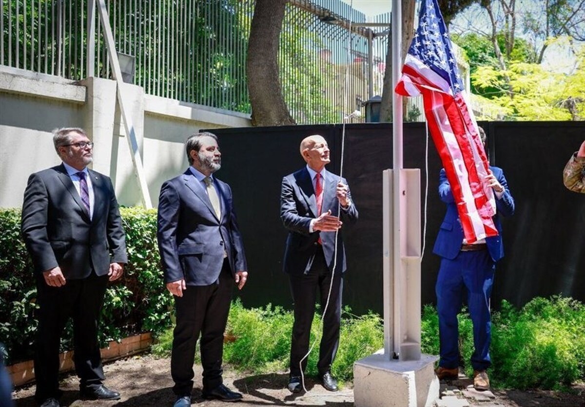 بازگشایی سفارت آمریکا در دمشق پس از ۱۳ سال