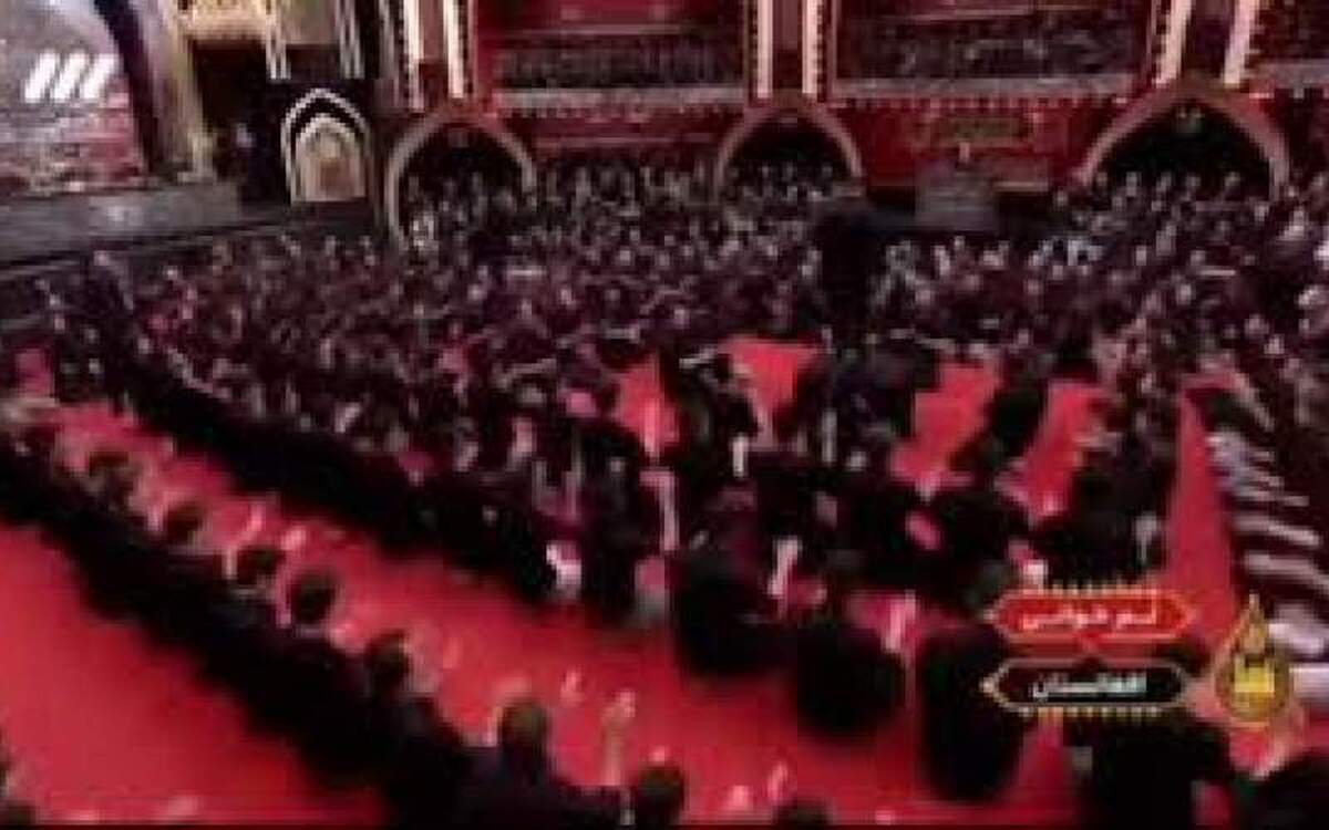 مداحی یک افغانستانی در تلویزیون