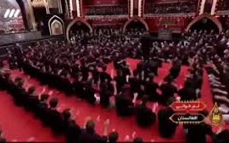 مداحی یک افغانستانی در تلویزیون