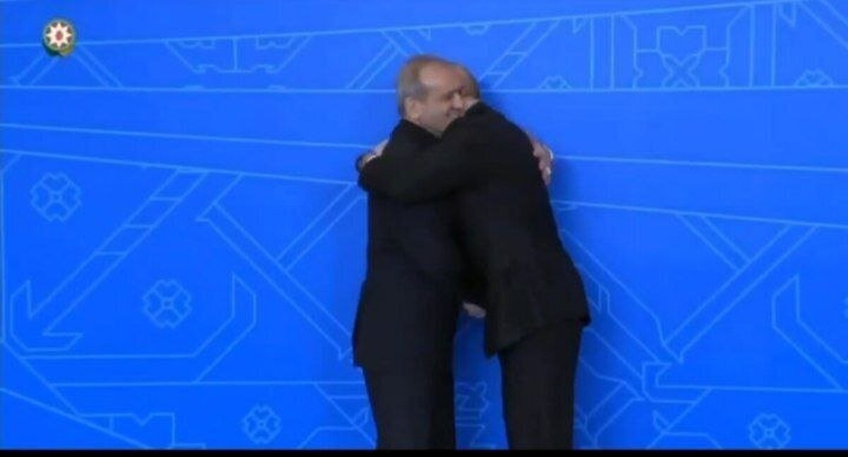 تصاویر دیدار پزشکیان و الهام علی‌اف