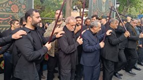 رییس جمهور در مراسم شاخسی + فیلم