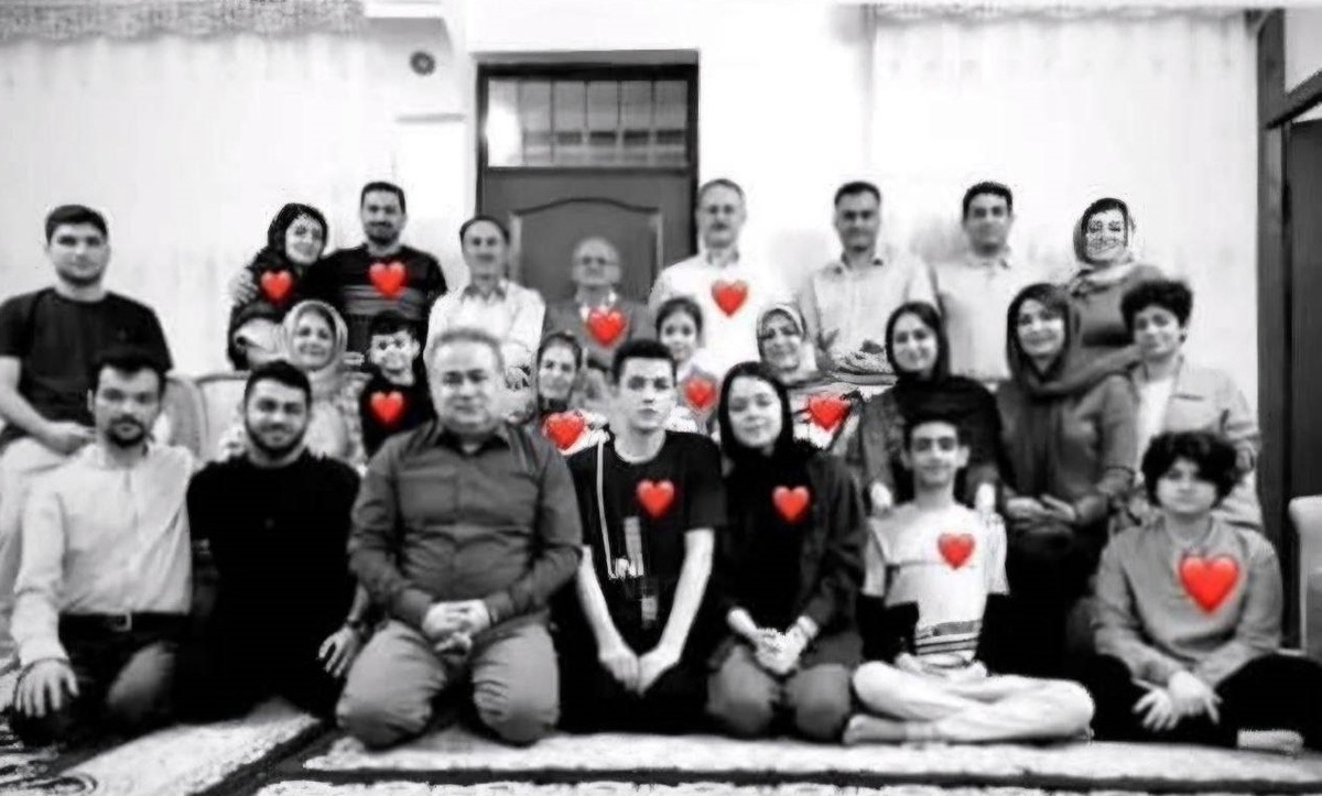 شهادت ۱۲ نفر از اعضای خانواده دانشمند ایرانی