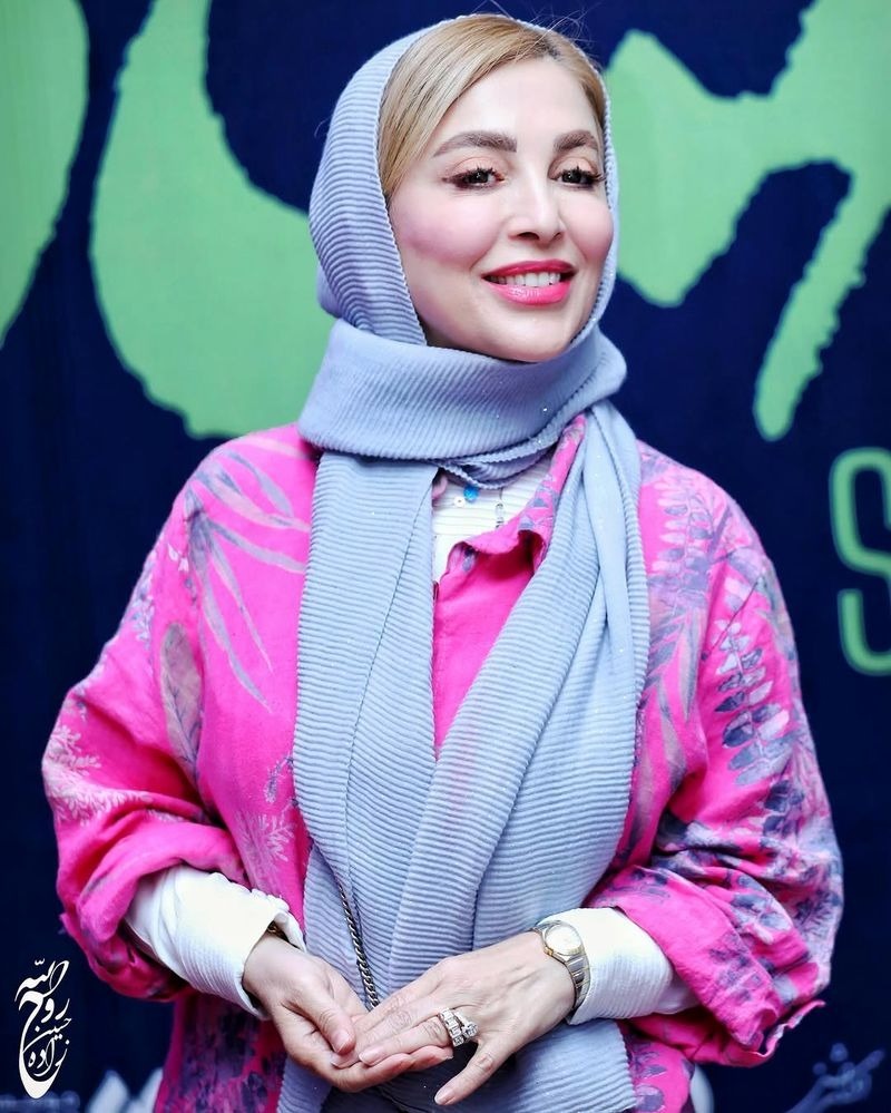 ظاهر بهاری و خاص يیلا صادقی در اکران یک فیلم