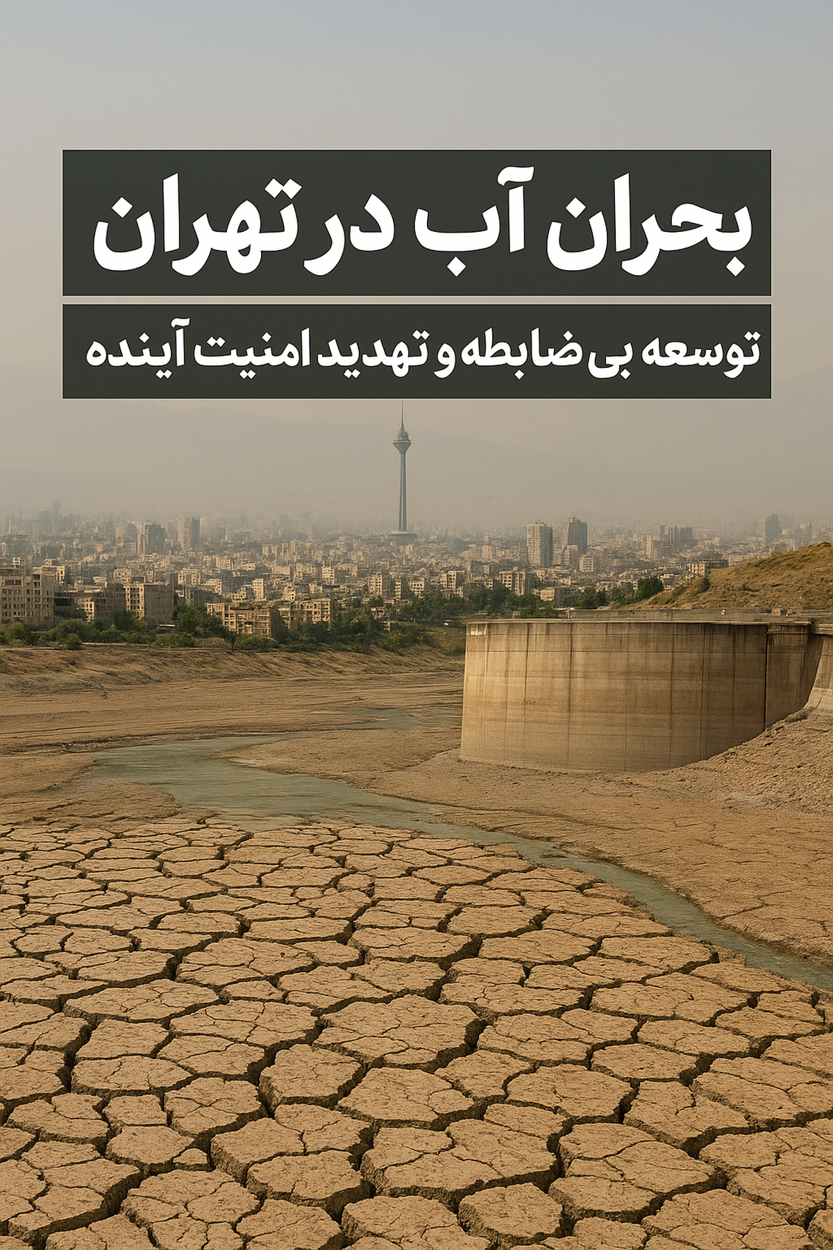 بحران آب در تهران؛ توسعه بی‌ضابطه و تهدید امنیت آینده