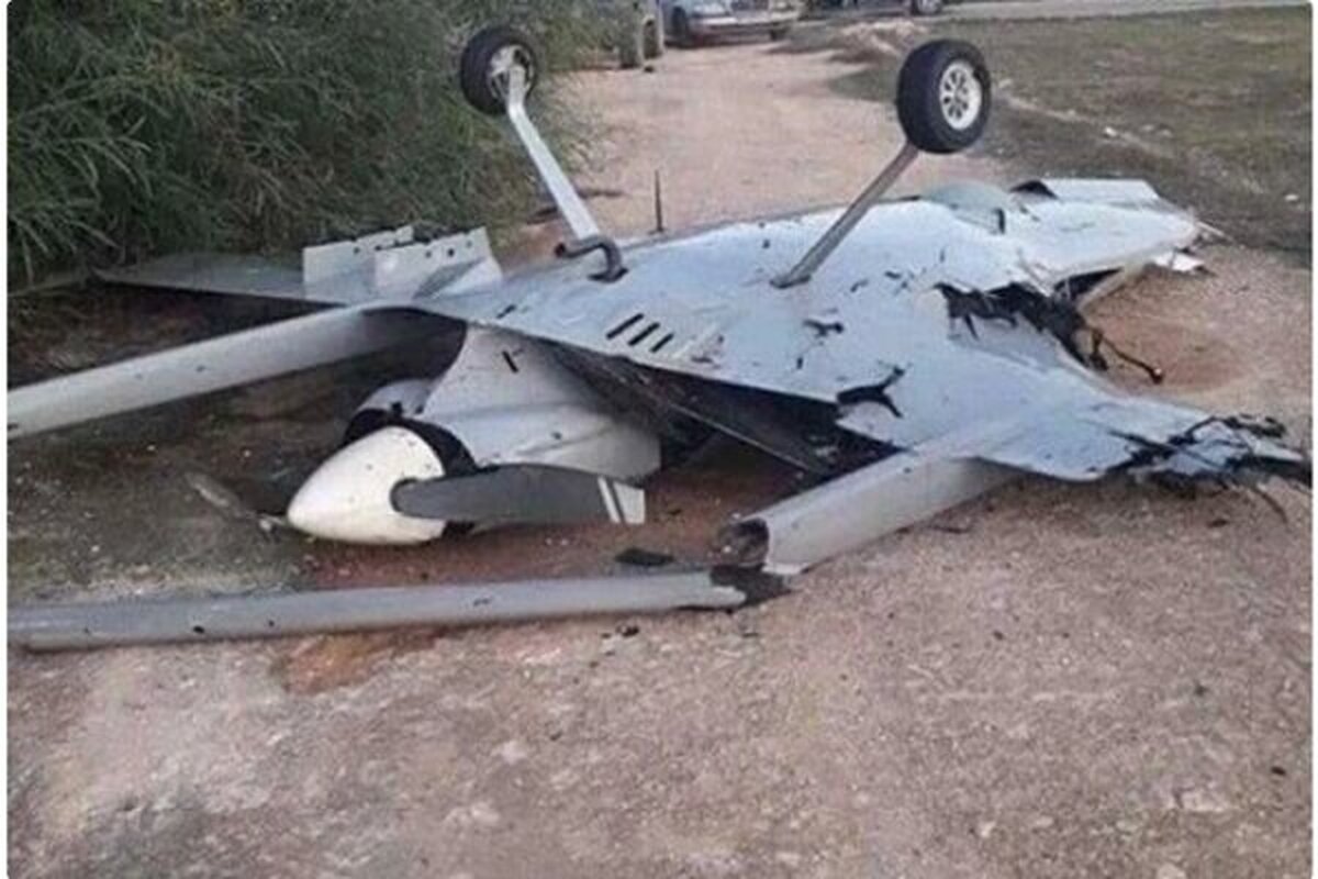 سقوط ۲ پهپاد ناشناس