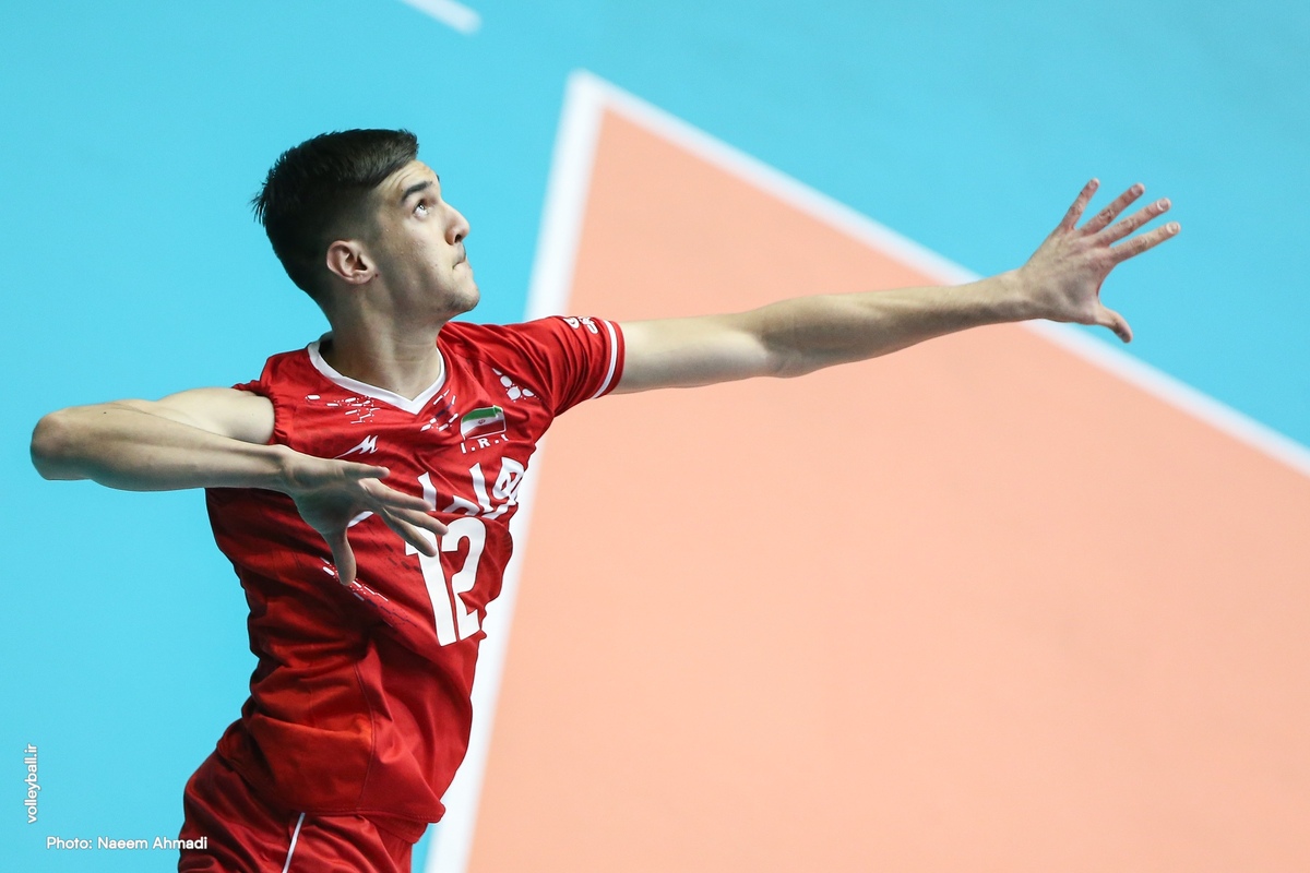 متین حسینی MVP مسابقات والیبال جوانان جهان ۲۰۲۵ شد