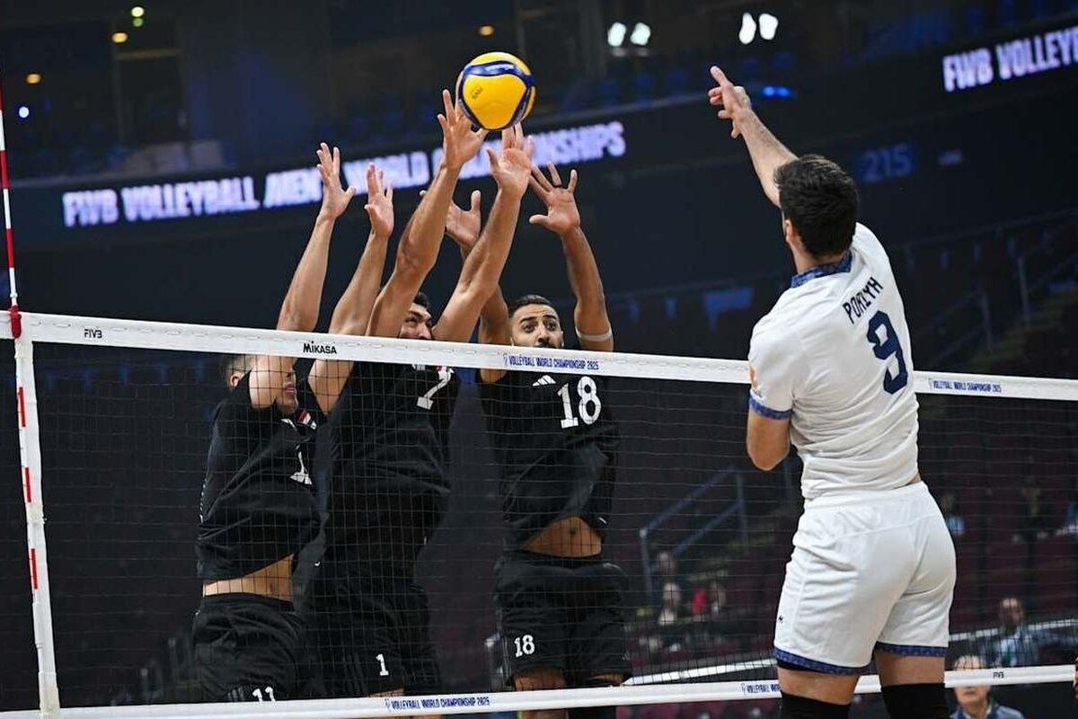 شکست غیرمنتظره ایران برابر مصر در والیبال قهرمانی جهان