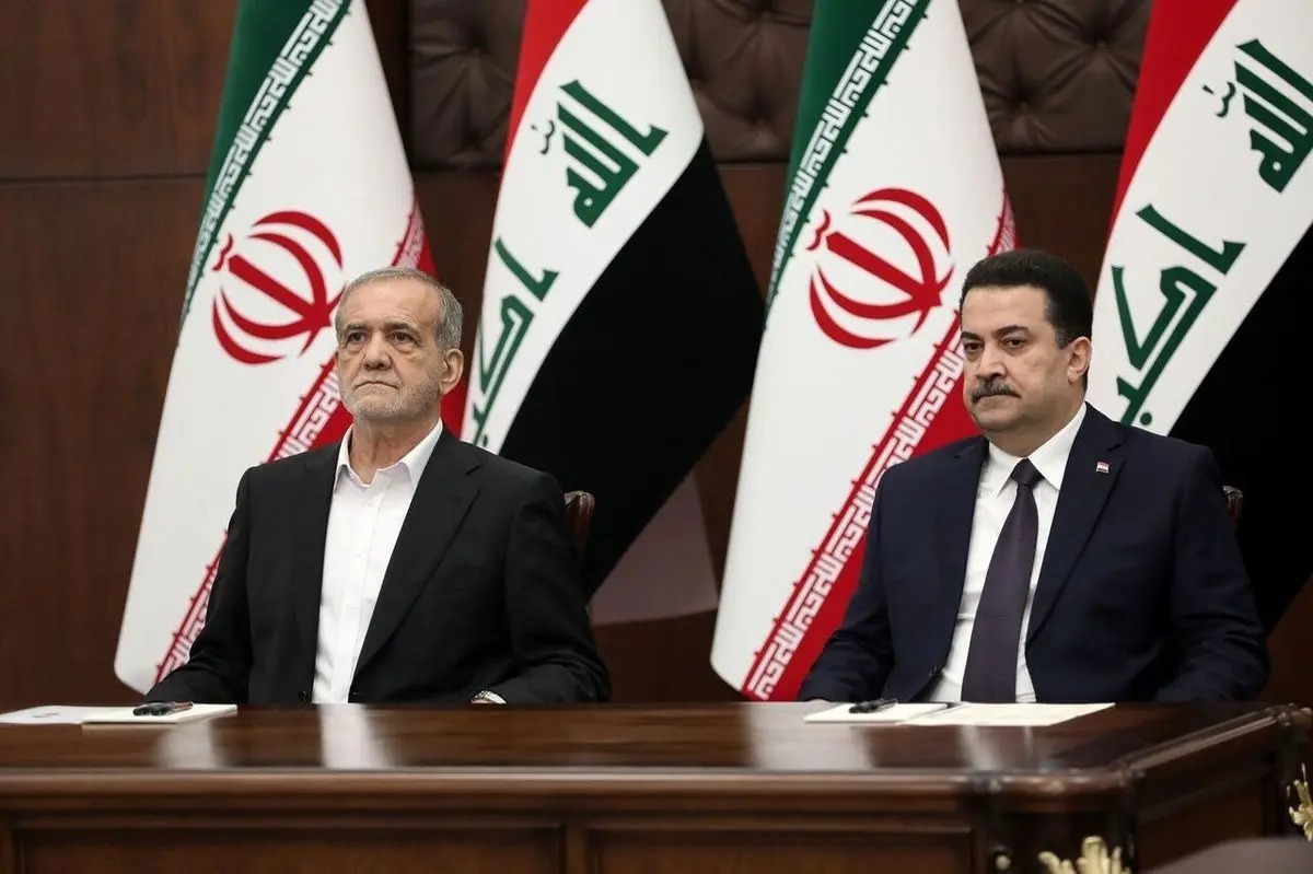 دیدار پزشکیان با السودانی در قطر+ فیلم