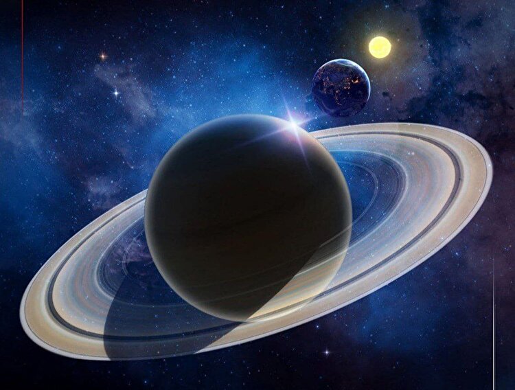 سیاره زحل ۳۰ شهریور در نزدیک‌ترین فاصله از زمین