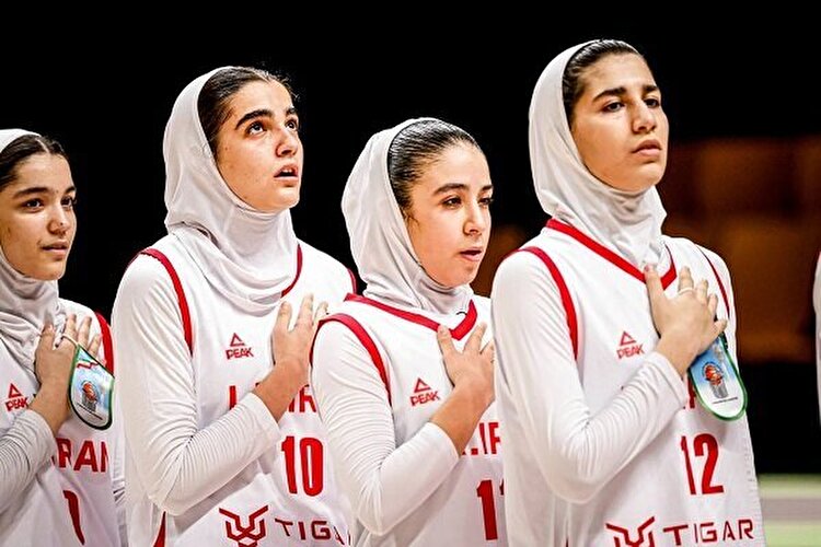 تیم بسکتبال دختران زیر ١٦ سال فینالیست کاپ آسیا شد