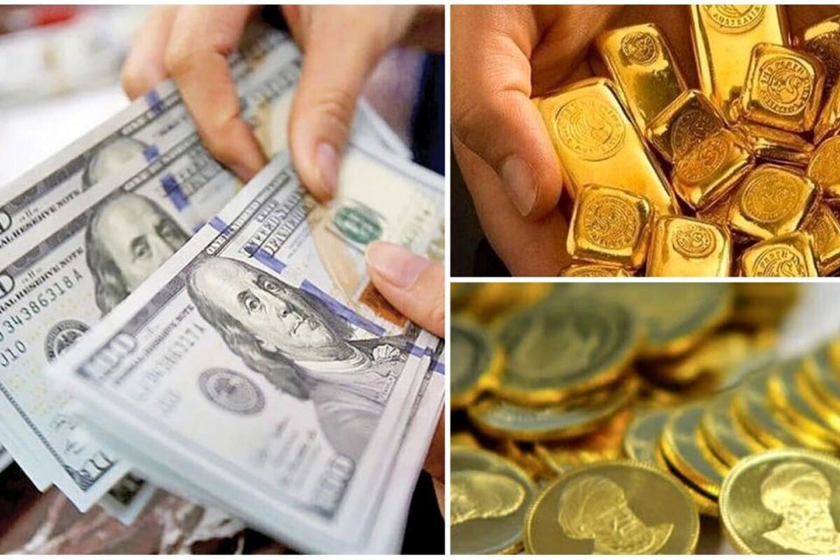نوسان دلار و طلا در بازار نیمه‌تعطیل ابتدای شهریور