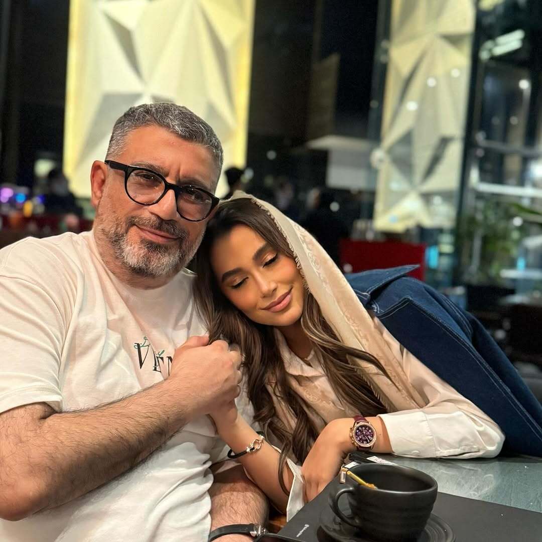 عکس های جدید رضا رشیدپور و دخترش هلن رشیدپور
