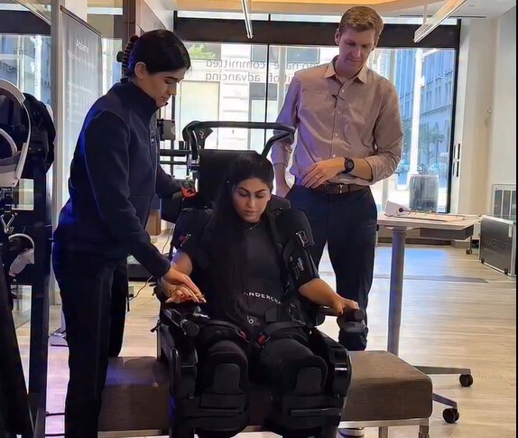 ببینید| تکنولوژی جدید برای توانبخشی به افراد، پس از سکته مغزی