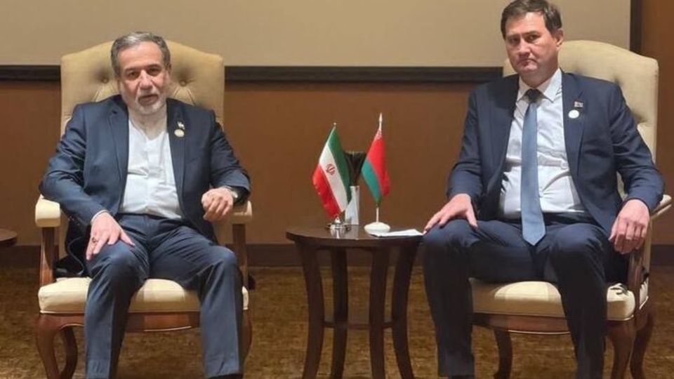دیدار عراقچی با وزیر امور خارجه بلاروس